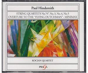 Hindemith, P. - Quartet String 0/3-5/Overture Flying du