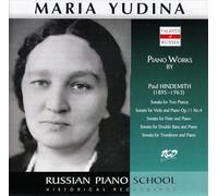 Hindemith, Paul : Oeuvres pour Piano - Sonates / Maria Yudina