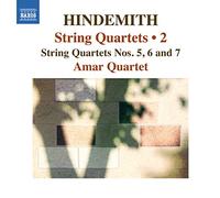 Hindemith – Quatuors à cordes, Vol. 2 : quatuors n°5–7 – NAXOS