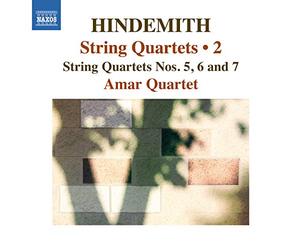 Hindemith : Quatuors à cordes, Vol.2 - quatuors n° 5, n° 6 et n° 7