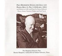 Hindemith - Sonata 3/Works Cello/Piano