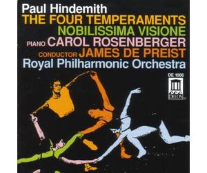 Hindemith: The Four Temperaments/Nobilissima Visione by Carol Rosenberger (1992-12-14)