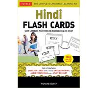Hindi Flash Cards Kit /anglais