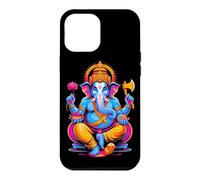 Hindou Ganesh Puja Éléphant Dieu Inde Méditation Yoga Murti Coque pour iPhone 12 Pro Max