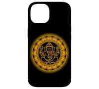 Hindou Ganesh Puja Éléphant Dieu Inde Méditation Yoga Murti Coque pour iPhone 14