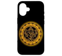 Hindou Ganesh Puja Éléphant Dieu Inde Méditation Yoga Murti Coque pour iPhone 16