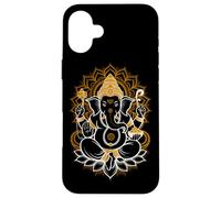 Hindou Ganesh Puja Éléphant Dieu Inde Méditation Yoga Murti Coque pour iPhone 16 Plus