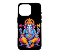 Hindou Ganesh Puja Éléphant Dieu Inde Méditation Yoga Murti Coque pour iPhone 16 Pro