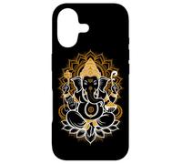 Hindou Ganesh Puja Éléphant Dieu Inde Méditation Yoga Murti Coque pour iPhone 17