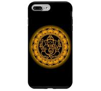 Hindou Ganesh Puja Éléphant Dieu Inde Méditation Yoga Murti Coque pour iPhone 7 Plus/8 Plus