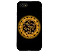 Hindou Ganesh Puja Éléphant Dieu Inde Méditation Yoga Murti Coque pour iPhone SE (2020) / 7/8