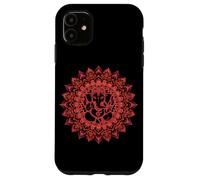 Hindou Ganesh Puja Elephant God India Méditation Yoga Murti Coque pour iPhone 11