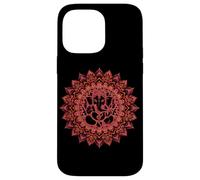 Hindou Ganesh Puja Elephant God India Méditation Yoga Murti Coque pour iPhone 14 Pro Max