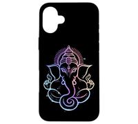 Hindou Ganesh Puja Elephant God India Méditation Yoga Murti Coque pour iPhone 16 Plus