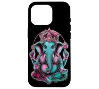 Hindou Ganesh Puja Elephant God India Méditation Yoga Murti Coque pour iPhone 16 Pro
