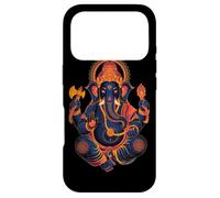 Hindou Ganesh Puja Elephant God India Méditation Yoga Murti Coque pour iPhone 17 Pro