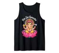 Hindou Ganesh Puja Elephant God India Méditation Yoga Murti Débardeur