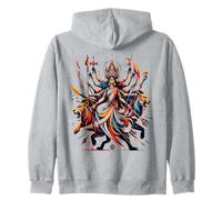 Hindouisme Divinité Durga Spiritualité Sweat à Capuche