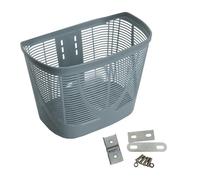 hindraem Accessoires pour vélo de montagne : panier robuste et de grande capacité pour animaux et accessoires. Idéal pour les balades en famille. Support de, Gris, 33 x 22.5 x 25 cm
