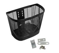 hindraem Accessoires pour vélo de montagne : panier robuste et de grande capacité pour animaux et accessoires. Idéal pour les balades en famille. Support de, Noir, 33 x 22.5 x 25 cm