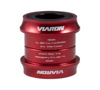 hindraem Boîtier de pédalier de vélo en Alliage d'aluminium à Conversion de précision avec pour Axes centraux, Plateaux Creux Standard avec Noyau d'axe de