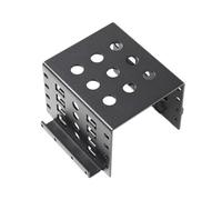 hindraem Cage de stockage améliorée pour disque dur, désormais difficile à monter sur le châssis. Support de baie pour disque dur en alliage innovant pour rack externe. , noir