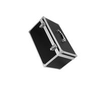 hindraem Coffret de Rangement Rigide Haut de Gamme pour Outils à Main, offrant Une sécurité optimale grâce à sa Serrure Unique. Valise Porte-Outils, Noir et argenté, 29 x 16 x 15 cm