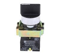 hindraem Ensemble de commutateur Rotatif Contenant Un Interrupteur à Bouton-Poussoir à 3 Positions, modèle XB2-BD53, Type de Contact de Commande 2NO, pour