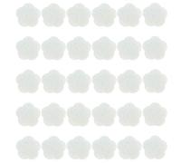 hindraem Éponge à Peindre pour œuvres d'art 3D Regardez l'art Prendre Vie 3D Pâte de Bois Texture Coton Éponge à Peindre Faite de matériaux, en Forme de Fleur 60 * 6mm