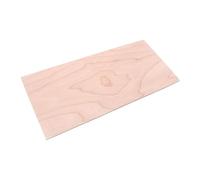 hindraem Feuille de placage de bambou pour guitare, outil de remplacement de qualité supérieure. Apprenez dès aujourd'hui à fabriquer votre propre guitare, Érable, 20 x 9 cm x 0.2 cm