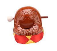 hindraem Instrument de percussion en bois finement ouvragé en forme de poisson, idéal comme cadeau zen. Le son produit frappant un bloc de bois est