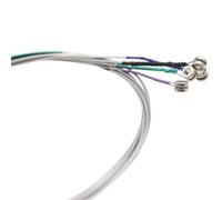 hindraem Jeu de cordes de rechange pour alto, son brillant, accessoires pour musiciens professionnels, pièces détachées, réponse, matériau : âme en