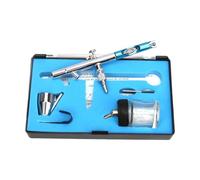 hindraem Kits d'aérographe Portables : Outils Polyvalents Haut de Gamme pour Artistes, faciles à Utiliser sur pour Tous Types de Peau. Pompe de