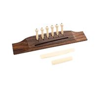 hindraem Pièces de rechange pour chevalet de guitare électrique : chevalet, sillets à rouleaux résistants, accessoires d'installation facile, kit de pour
