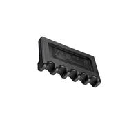 hindraem Porte-queues de Billard Compact, Accessoire Indispensable, Facile à Installer et à Utiliser la Maison dans Une Salle de Jeux. Support Portable, Lesté antidérapant, 19.5 x 11 x 3.4 cm