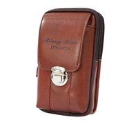 hindraem Sac Banane Utilitaire zippé en Cuir pour Homme, Compagnon idéal
