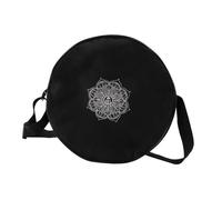 hindraem Sac de transport pour roue de yoga Practical Approach : intérieur spacieux, construction légère, bretelles réglables, poches zippées.