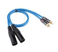 hindraem Solution exceptionnelle de câble XLR mâle vers XLR mâle pour les configurations multimédias mixtes. Assure une transmission audio claire. Câble