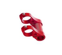 hindraem Support de Potence de Guidon Robuste en Alliage d'aluminium, Double Fixation, réglable, pour Une Position de Conduite Confortable. Compatible avec
