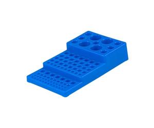 hindraem Support pour tubes à essai de haute qualité, idéal pour les tubes à centrifuger. Ce support fonctionnel 92 trous offre une polyvalence