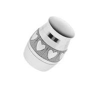 hindraem Urne funéraire légère en acier inoxydable pour cendres d'animaux | compagnie bien-aimés. Pour Dimensions : 3 x 2 cm (1,18 x 0,79 pouce). Diamètre de l'ouverture : 15 mm (0,59 pouce).