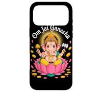Hindu Ganesha Puja Elephant God India Meditation Yoga Murti Coque pour iPhone 17 Pro Max