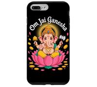 Hindu Ganesha Puja Elephant God India Meditation Yoga Murti Coque pour iPhone 7 Plus/8 Plus