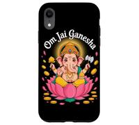 Hindu Ganesha Puja Elephant God India Meditation Yoga Murti Coque pour iPhone XR