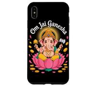Hindu Ganesha Puja Elephant God India Meditation Yoga Murti Coque pour iPhone XS Max