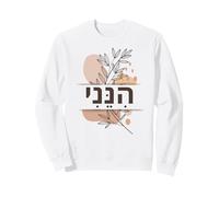 Hineni Hébreu Me Voici Isaïe 6:8 Envoyez-Moi Boho Sweatshirt