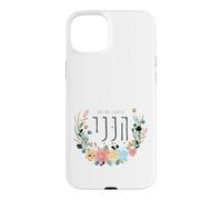 Hineni Hebrew Here I Am Isaiah 6:8 Send Me Floral Aquarelle Coque pour iPhone 15 Plus