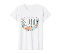 Hineni Hebrew Here I Am Isaiah 6:8 Send Me Floral Aquarelle T-Shirt