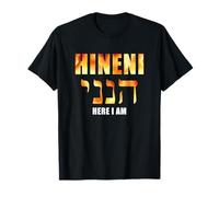 HINENI Here I Am - Hebrew Christian Faith Biblical T-Shirt