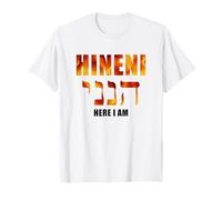 HINENI Here I Am - Hebrew Christian Faith Biblical T-Shirt